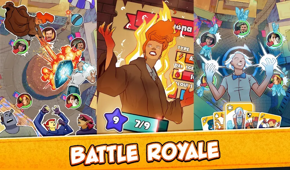 Скачать взломанную Card Wars: Battle Royale CCG (Локдаун Броул)  [МОД Бесконечные деньги] — последняя версия apk на Андроид screen 1