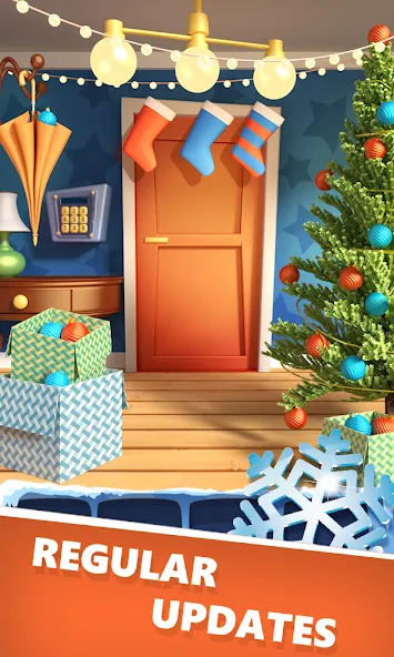 Скачать взломанную Open 100 Doors — Christmas!  [МОД Menu] — последняя версия apk на Андроид screen 5