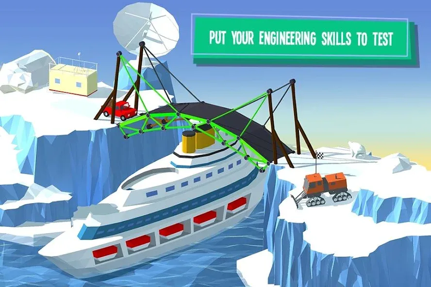 Скачать взломанную Build a Bridge!  [МОД Бесконечные деньги] — последняя версия apk на Андроид screen 4