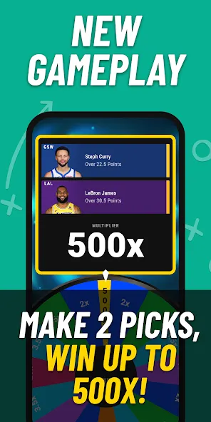 Взломанная Sports Predictor: Fantasy Game (Спорт Прогнозист)  [МОД Много монет] — стабильная версия apk на Андроид screen 1