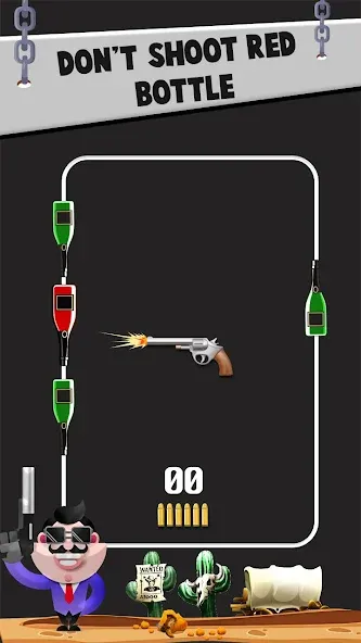 Скачать взлом Bottle Shooting VS Gun  [МОД Бесконечные монеты] — последняя версия apk на Андроид screen 2