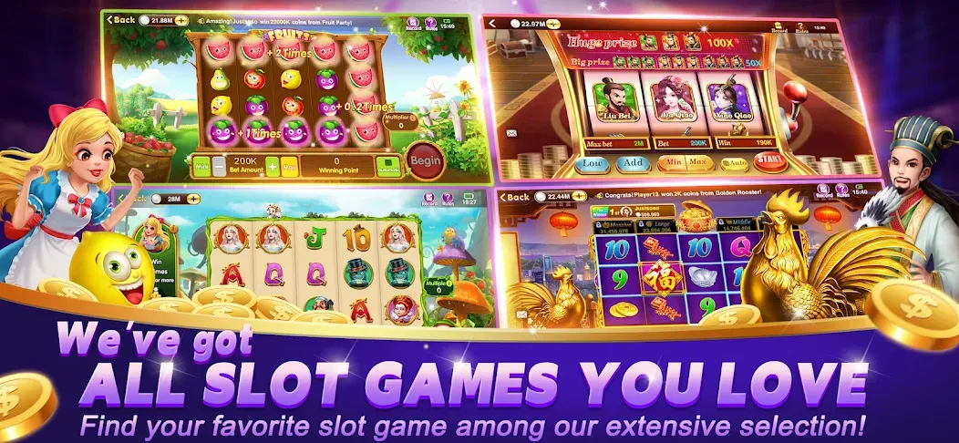 Скачать взлом Happy Poker Slots (Хэппи Покер Слоты)  [МОД Unlocked] — стабильная версия apk на Андроид screen 2