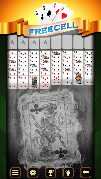 Скачать взломанную Solitaire Kings (Солитер Рояль)  [МОД Бесконечные монеты] — последняя версия apk на Андроид screen 3