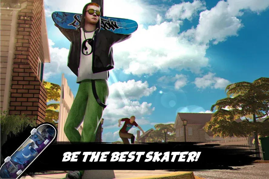 Скачать взломанную True Skateboarding Ride Style  [МОД Меню] — последняя версия apk на Андроид screen 2