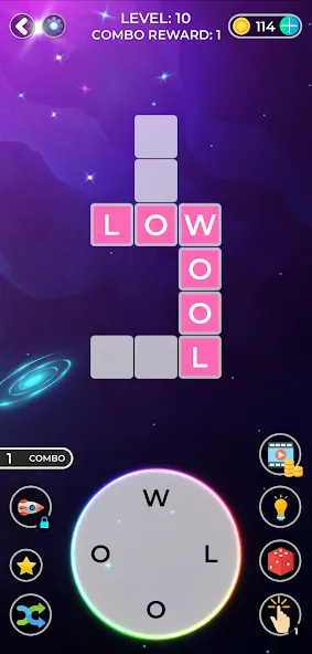 Взломанная Word Game. Crossword Search Pu  [МОД Бесконечные деньги] — стабильная версия apk на Андроид screen 1