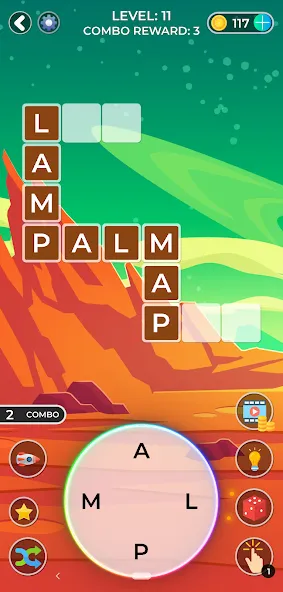 Взломанная Word Game. Crossword Search Pu  [МОД Бесконечные деньги] — стабильная версия apk на Андроид screen 2