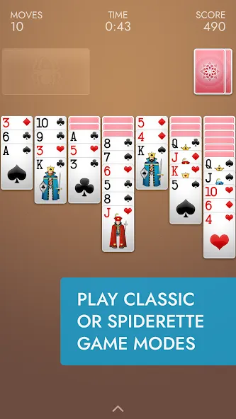 Взлом Spider Solitaire  [МОД Все открыто] — стабильная версия apk на Андроид screen 5