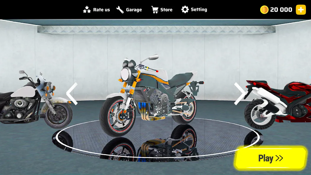 Взломанная Moto Bike Race 3D Motorcycles  [МОД Бесконечные монеты] — стабильная версия apk на Андроид screen 5