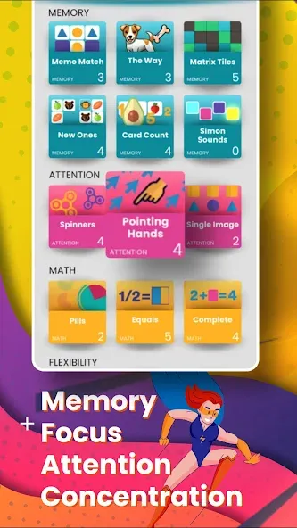 Скачать взломанную Brain Power — Working memory  [МОД Много монет] — последняя версия apk на Андроид screen 3