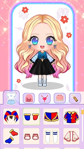 Взлом Doll Dress Up: Makeup Games (Долл Дресс Ап)  [МОД Menu] — полная версия apk на Андроид screen 1