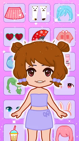 Взлом Doll Dress Up: Makeup Games (Долл Дресс Ап)  [МОД Menu] — полная версия apk на Андроид screen 2