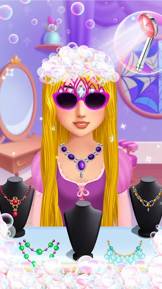 Взломанная Hair Salon: Beauty Salon Game (Хэр Салон)  [МОД Много монет] — стабильная версия apk на Андроид screen 4