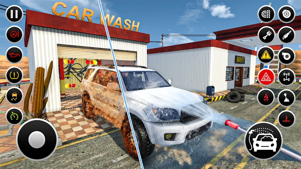 Скачать взломанную Gas Station Simulator Games  [МОД Mega Pack] — стабильная версия apk на Андроид screen 4