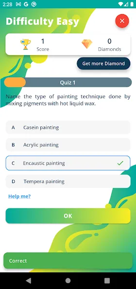 Взлом Ultimate Art Quiz (Ультимативная Викторина по искусству)  [МОД Unlocked] — полная версия apk на Андроид screen 4