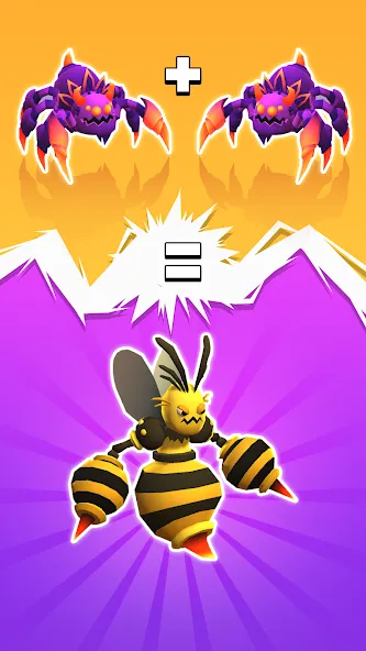 Взломанная Merge Run Monster 3D Battle (Мердж Ран Покетмон 3Д Баттл)  [МОД Unlocked] — полная версия apk на Андроид screen 3