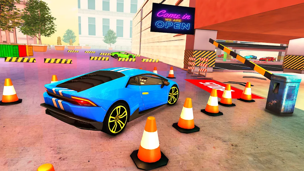 Скачать взлом Street Car Parking: Car Games  [МОД Бесконечные монеты] — последняя версия apk на Андроид screen 1