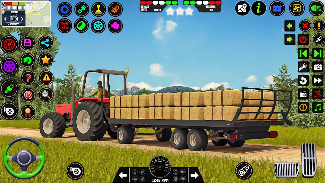 Скачать взломанную Indian Tractor Game Farming 3D  [МОД Много монет] — последняя версия apk на Андроид screen 4