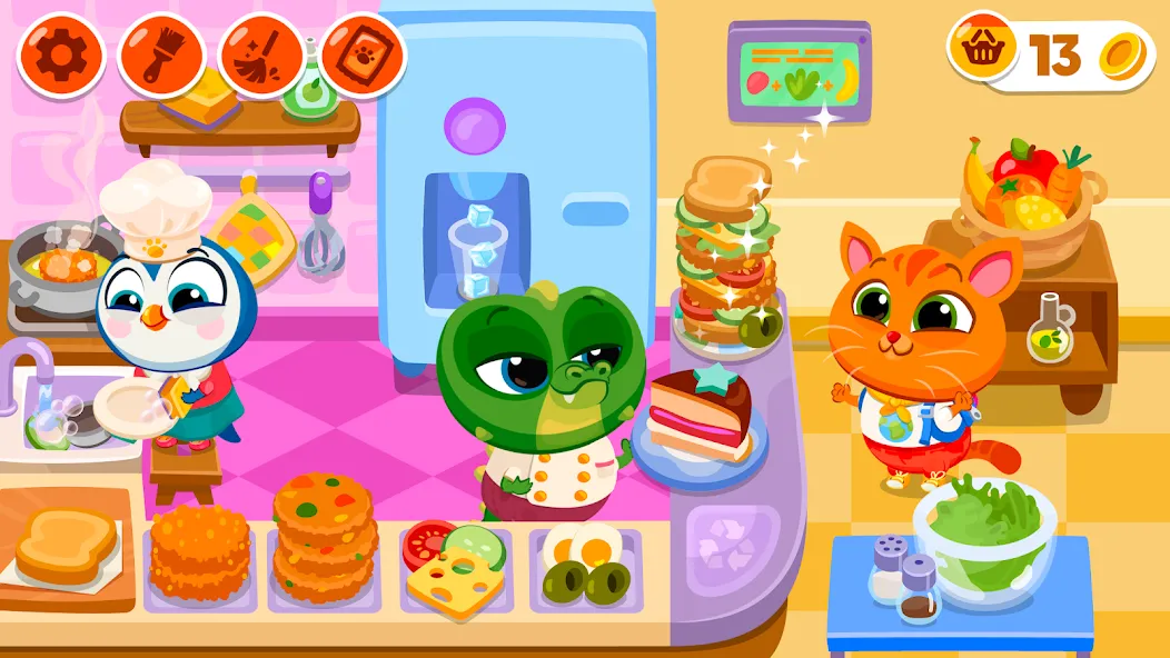 Скачать взлом Bubbu School — My Virtual Pets (Буббу Скул)  [МОД Много монет] — полная версия apk на Андроид screen 2