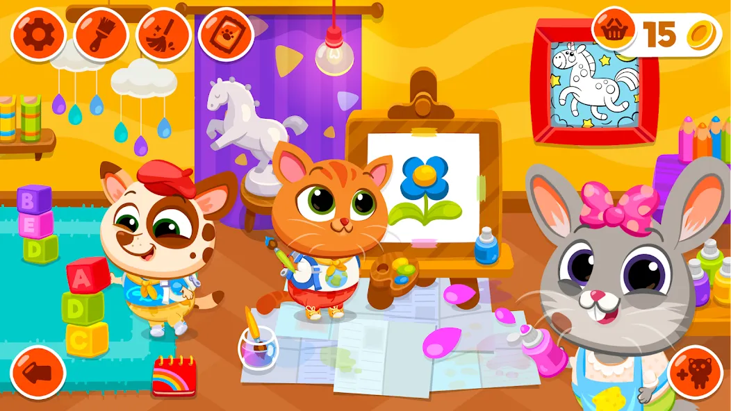 Скачать взлом Bubbu School — My Virtual Pets (Буббу Скул)  [МОД Много монет] — полная версия apk на Андроид screen 4