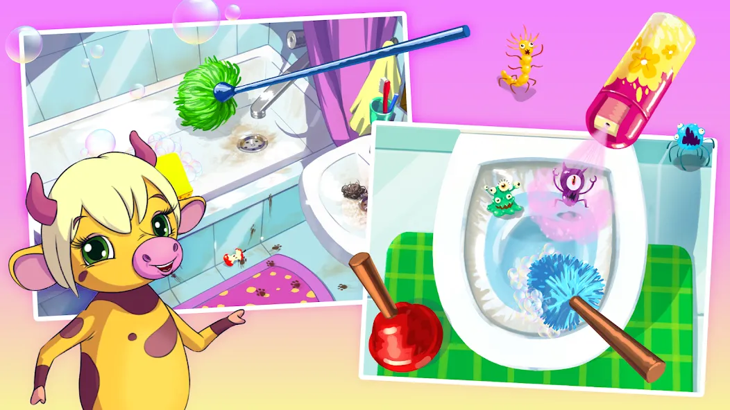 Скачать взломанную Clean Up Kids  [МОД Много денег] — полная версия apk на Андроид screen 1