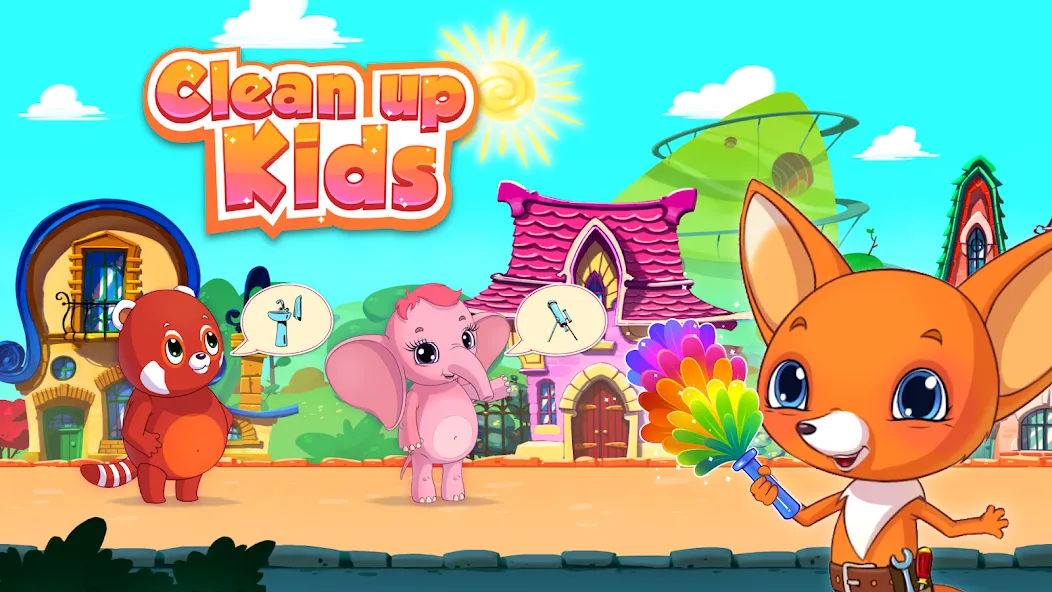 Скачать взломанную Clean Up Kids  [МОД Много денег] — полная версия apk на Андроид screen 5