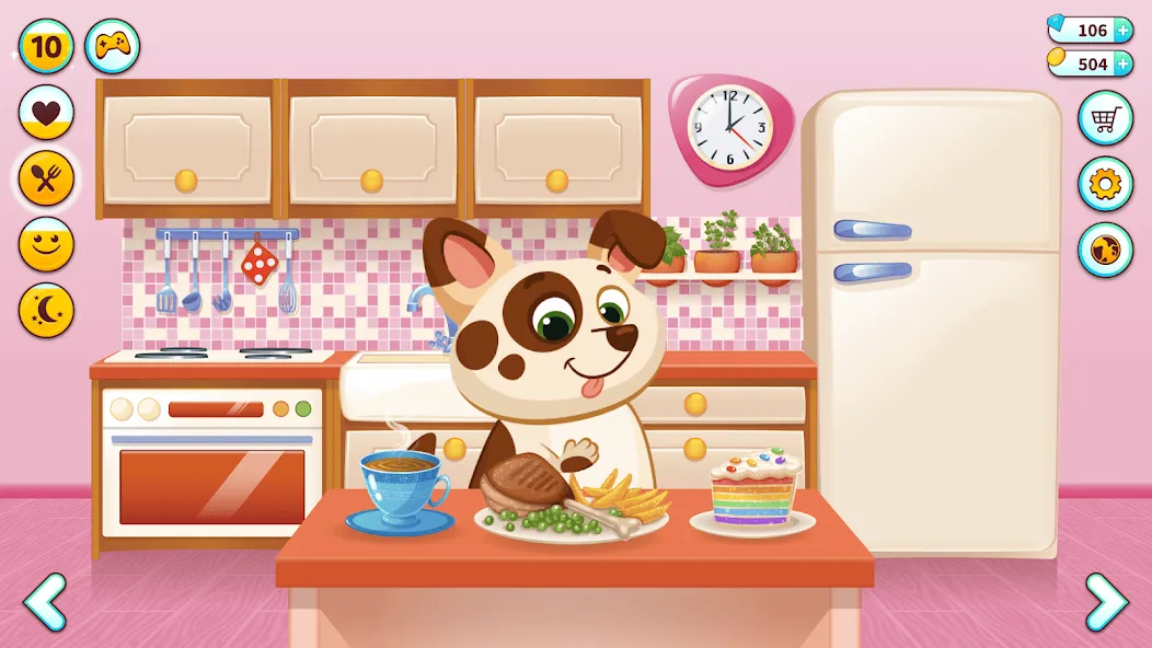 Скачать взломанную Duddu — My Virtual Pet Dog  [МОД Mega Pack] — полная версия apk на Андроид screen 3