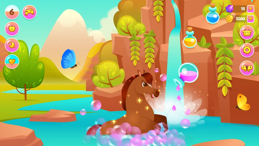 Взлом Pixie the Pony — Virtual Pet (Пикси зе Пони)  [МОД Меню] — последняя версия apk на Андроид screen 1