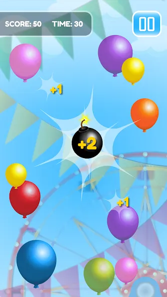 Скачать взломанную Pop Balloon Kids  [МОД Меню] — полная версия apk на Андроид screen 3