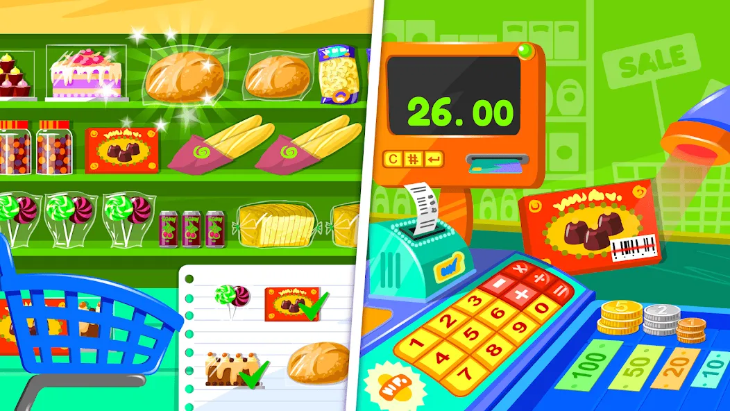 Скачать взлом Supermarket Game 2  [МОД Много монет] — стабильная версия apk на Андроид screen 2