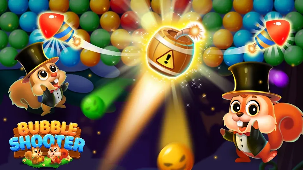 Взлом Bubble Shooter Rescue (Бабл Шутер Рескью)  [МОД Unlocked] — полная версия apk на Андроид screen 2