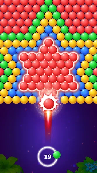 Скачать взломанную Bubble Shooter Tale: Ball Game (Бабл Шутер Тейл)  [МОД Бесконечные монеты] — стабильная версия apk на Андроид screen 1