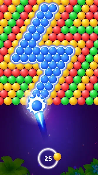 Скачать взломанную Bubble Shooter Tale: Ball Game (Бабл Шутер Тейл)  [МОД Бесконечные монеты] — стабильная версия apk на Андроид screen 2