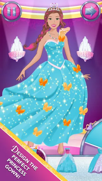 Взломанная Barbie Magical Fashion  [МОД Много монет] — последняя версия apk на Андроид screen 3