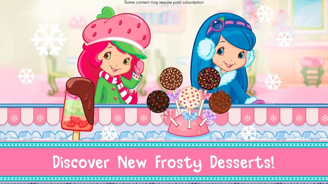 Взломанная Strawberry Shortcake Bake Shop  [МОД Mega Pack] — полная версия apk на Андроид screen 1