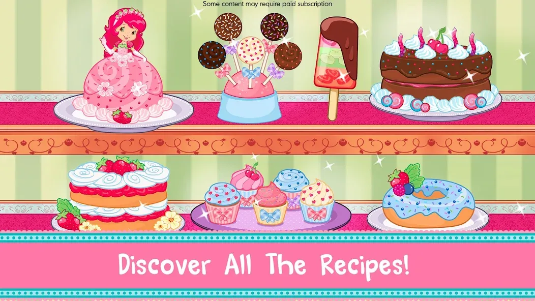 Взломанная Strawberry Shortcake Bake Shop  [МОД Mega Pack] — полная версия apk на Андроид screen 3