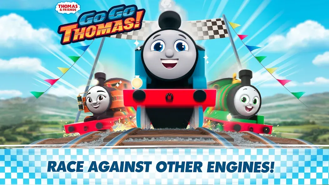 Скачать взломанную Thomas & Friends: Go Go Thomas (Томак)  [МОД Все открыто] — стабильная версия apk на Андроид screen 1