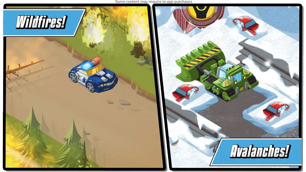 Скачать взлом Transformers Rescue Bots: Hero (Трансформеры Роботы спасатели)  [МОД Unlocked] — полная версия apk на Андроид screen 5