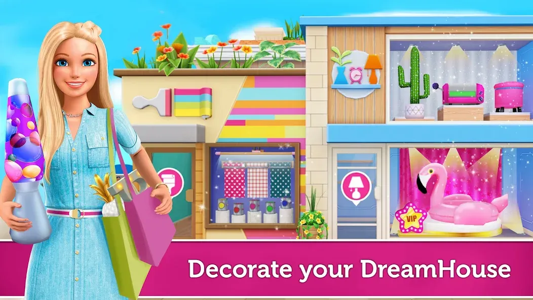 Взлом Barbie Dreamhouse Adventures (Барби Приключения в доме мечты)  [МОД Unlocked] — стабильная версия apk на Андроид screen 1