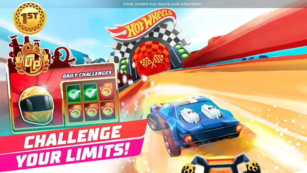 Взлом Hot Wheels Unlimited (Хот Вилс Анлимитед)  [МОД Unlimited Money] — последняя версия apk на Андроид screen 1