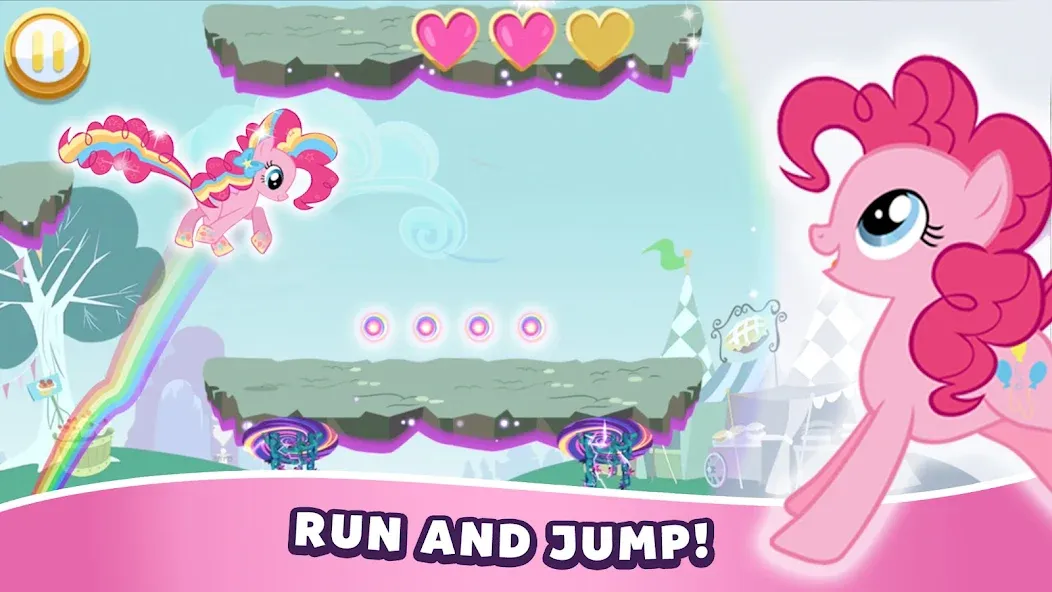 Скачать взлом My Little Pony Rainbow Runners (Май Литл Пони)  [МОД Меню] — полная версия apk на Андроид screen 2