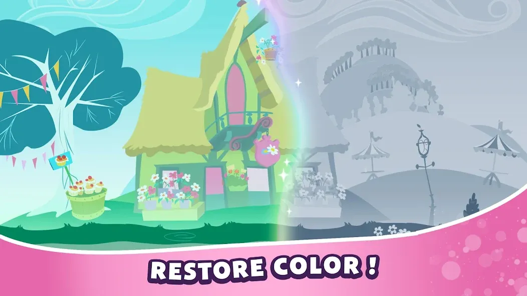 Скачать взлом My Little Pony Rainbow Runners (Май Литл Пони)  [МОД Меню] — полная версия apk на Андроид screen 5