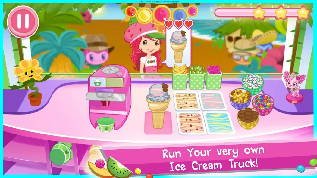 Взломанная Strawberry Shortcake Ice Cream  [МОД Unlimited Money] — стабильная версия apk на Андроид screen 1