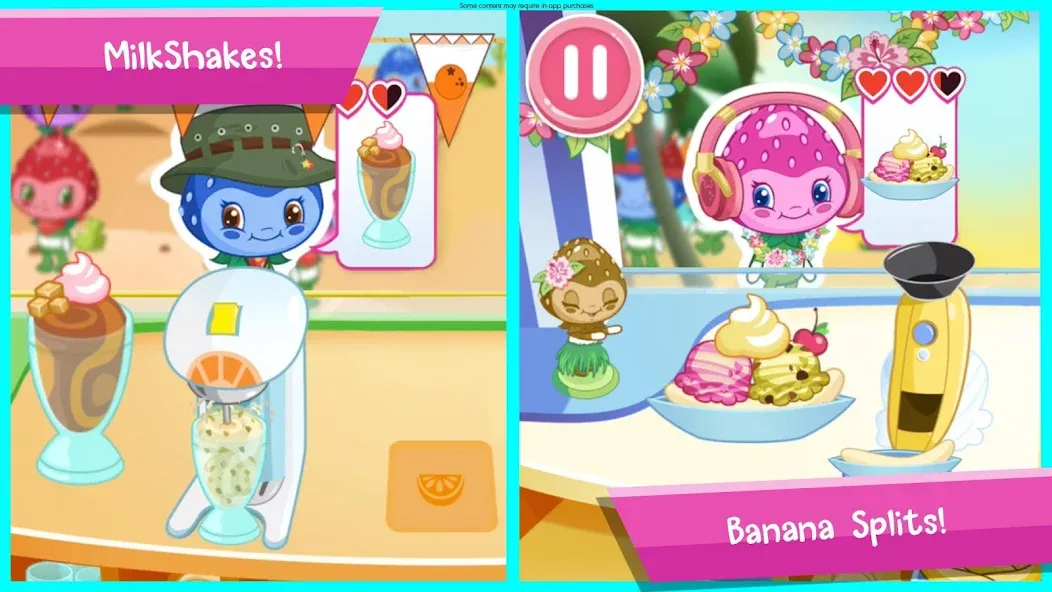 Взломанная Strawberry Shortcake Ice Cream  [МОД Unlimited Money] — стабильная версия apk на Андроид screen 2