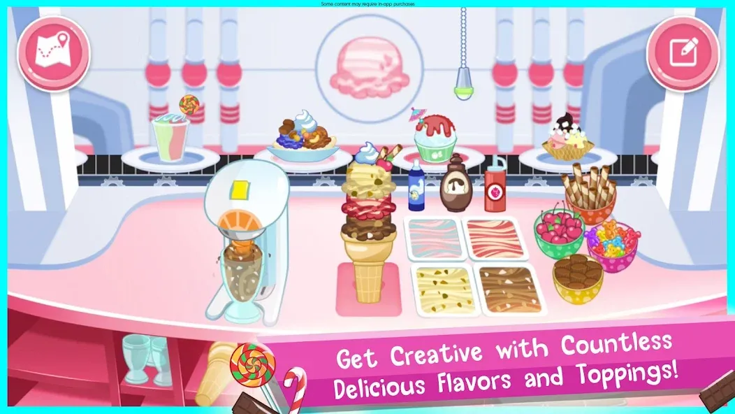 Взломанная Strawberry Shortcake Ice Cream  [МОД Unlimited Money] — стабильная версия apk на Андроид screen 4