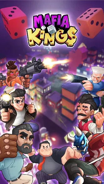 Взломанная Mafia Kings — Mob Board Game (Мафия Кингс)  [МОД Меню] — последняя версия apk на Андроид screen 1