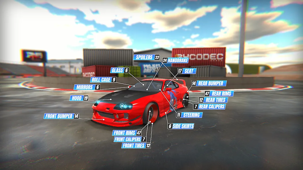 Скачать взлом Project Drift 2.0 : Online  [МОД Все открыто] — последняя версия apk на Андроид screen 3