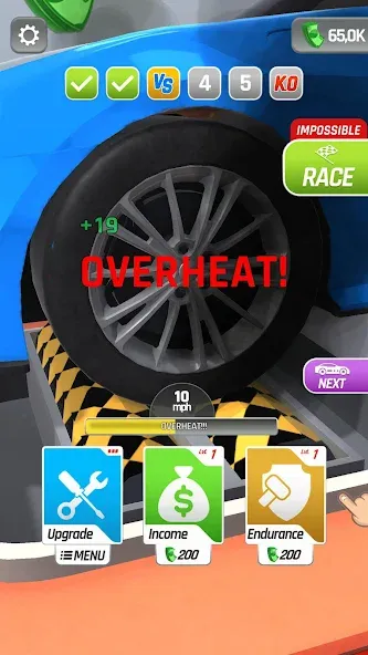 Взлом Dyno Racing (Дино Рейсинг)  [МОД Все открыто] — последняя версия apk на Андроид screen 3