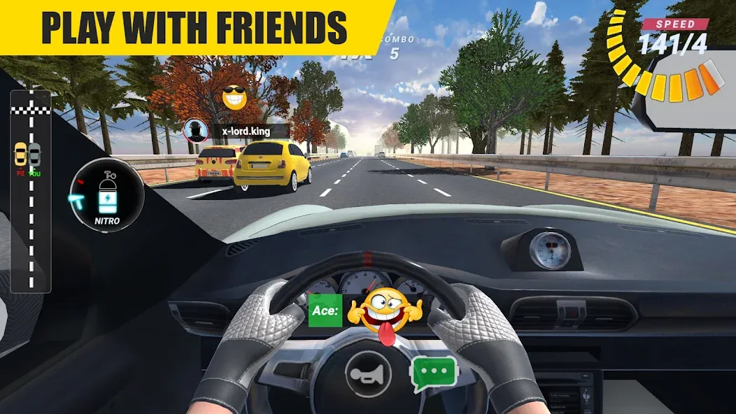 Скачать взлом Racing Online:Car Driving Game  [МОД Меню] — стабильная версия apk на Андроид screen 2