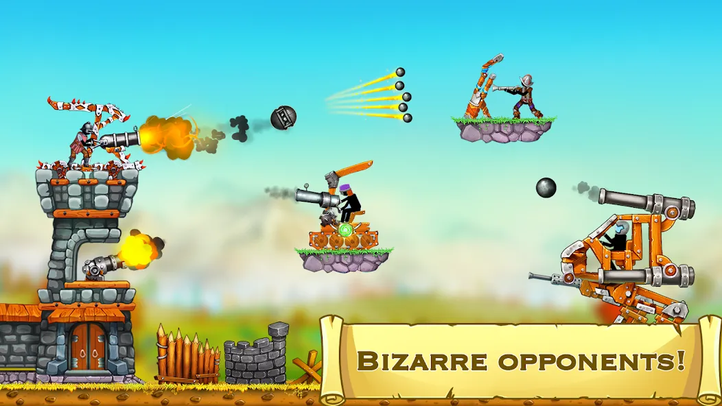 Скачать взлом The Catapult 2 : bone masters  [МОД Меню] — последняя версия apk на Андроид screen 3