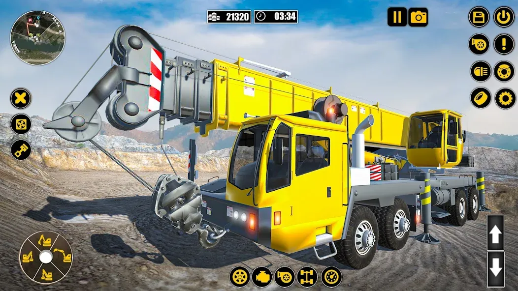 Взломанная Construction Machine Real JCB  [МОД Mega Pack] — последняя версия apk на Андроид screen 3